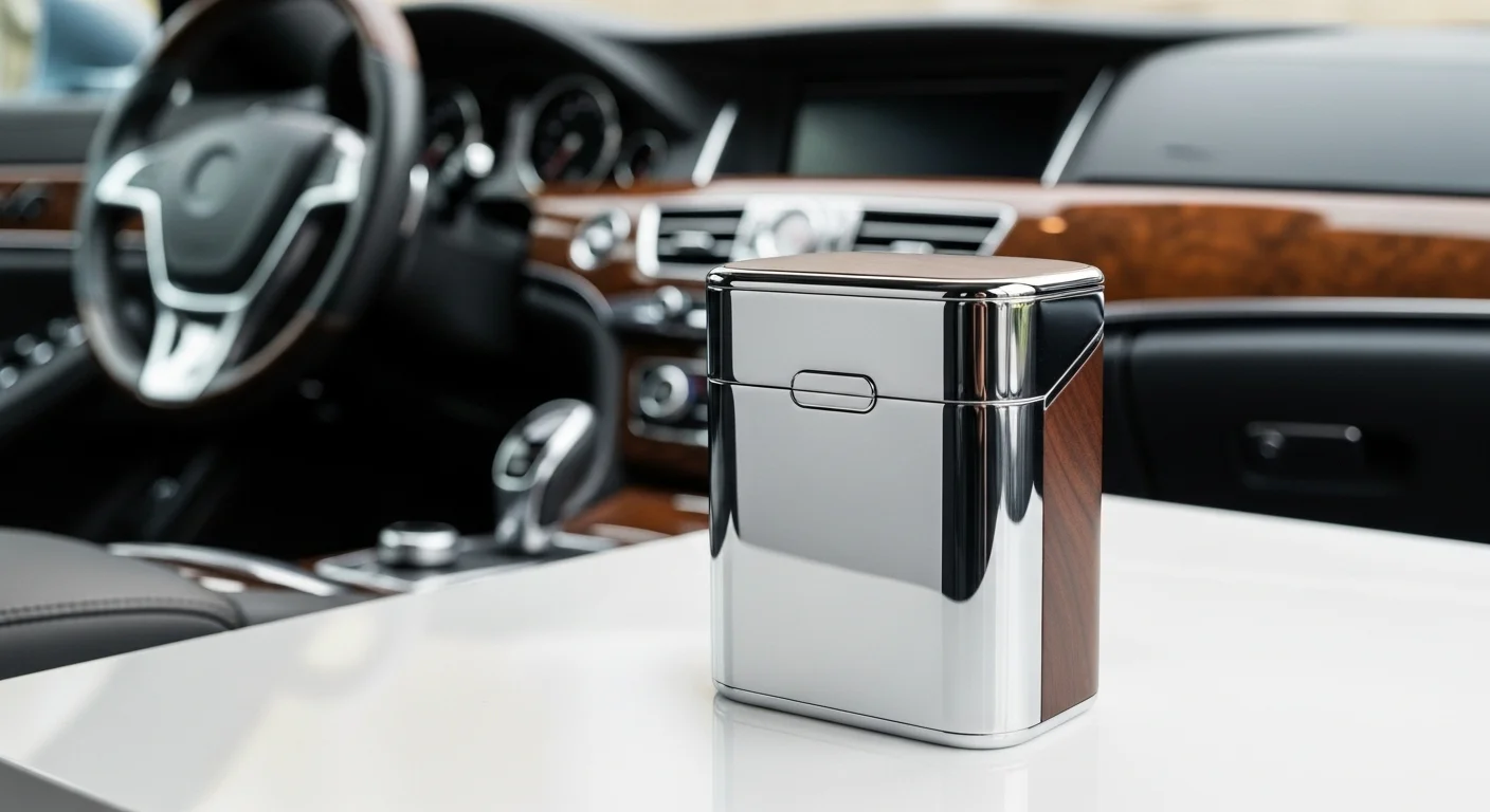 حاوية سجائر فاخرة للسيارة: هدية مثالية لمحبي السيارات في الإمارات