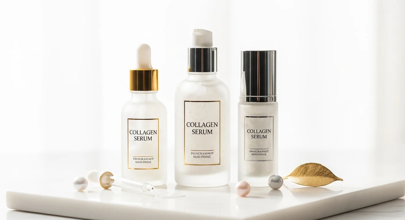 مجموعة سيروم الكولاجين: سر جمال بشرة نجمات الإمارات