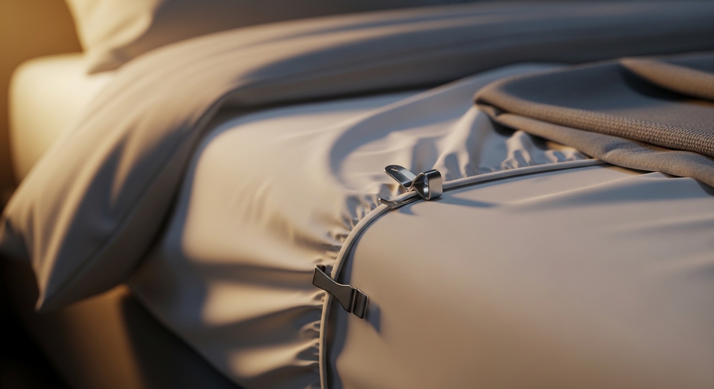 أداة تثبيت ملاءات السرير: حل عملي لغرفة نوم مرتبة بأقل من 200 ريال