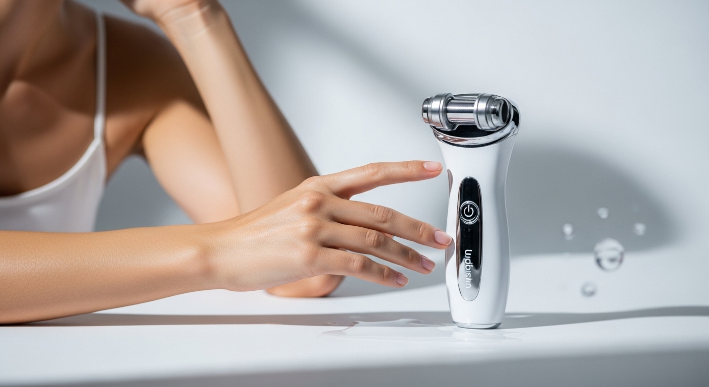 جهاز إزالة الجلد الميت: حل فعال لمشاكل البشرة الشائعة (حب الشباب، التجاعيد، البقع الداكنة)