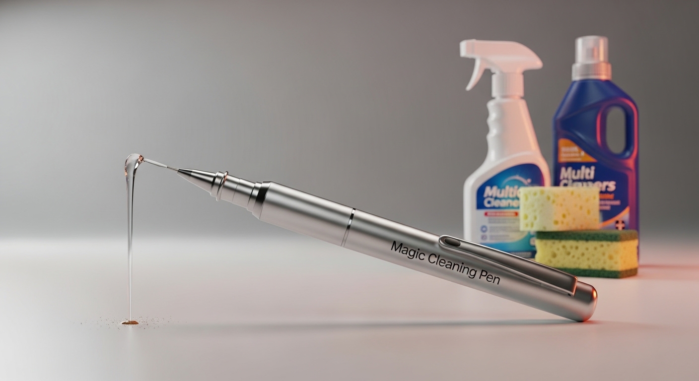 قلم التنظيف السحري مقابل المنظفات التقليدية: أيهما أفضل لمنزلك؟