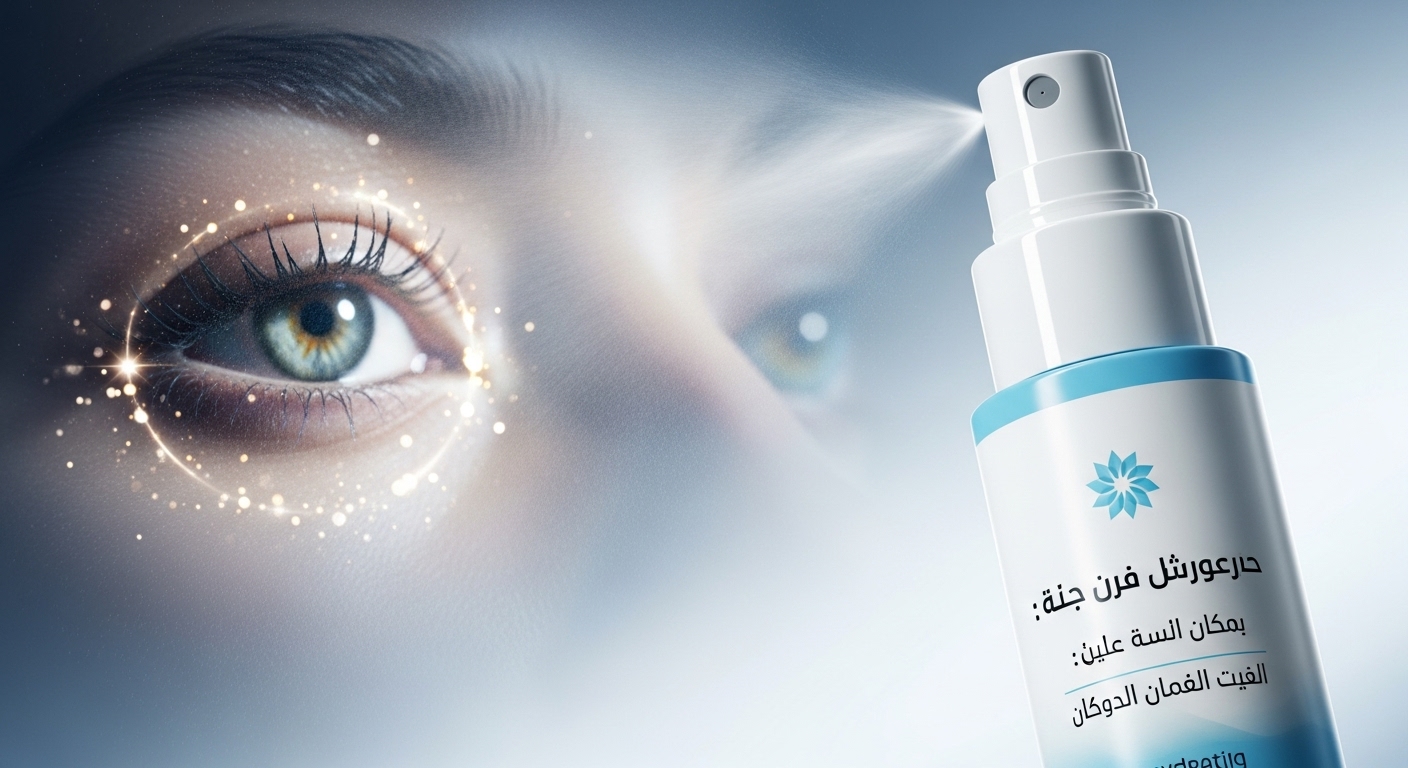 كيفية التخلص من جفاف العين باستخدام رذاذ ترطيب العيون: دليل شامل
