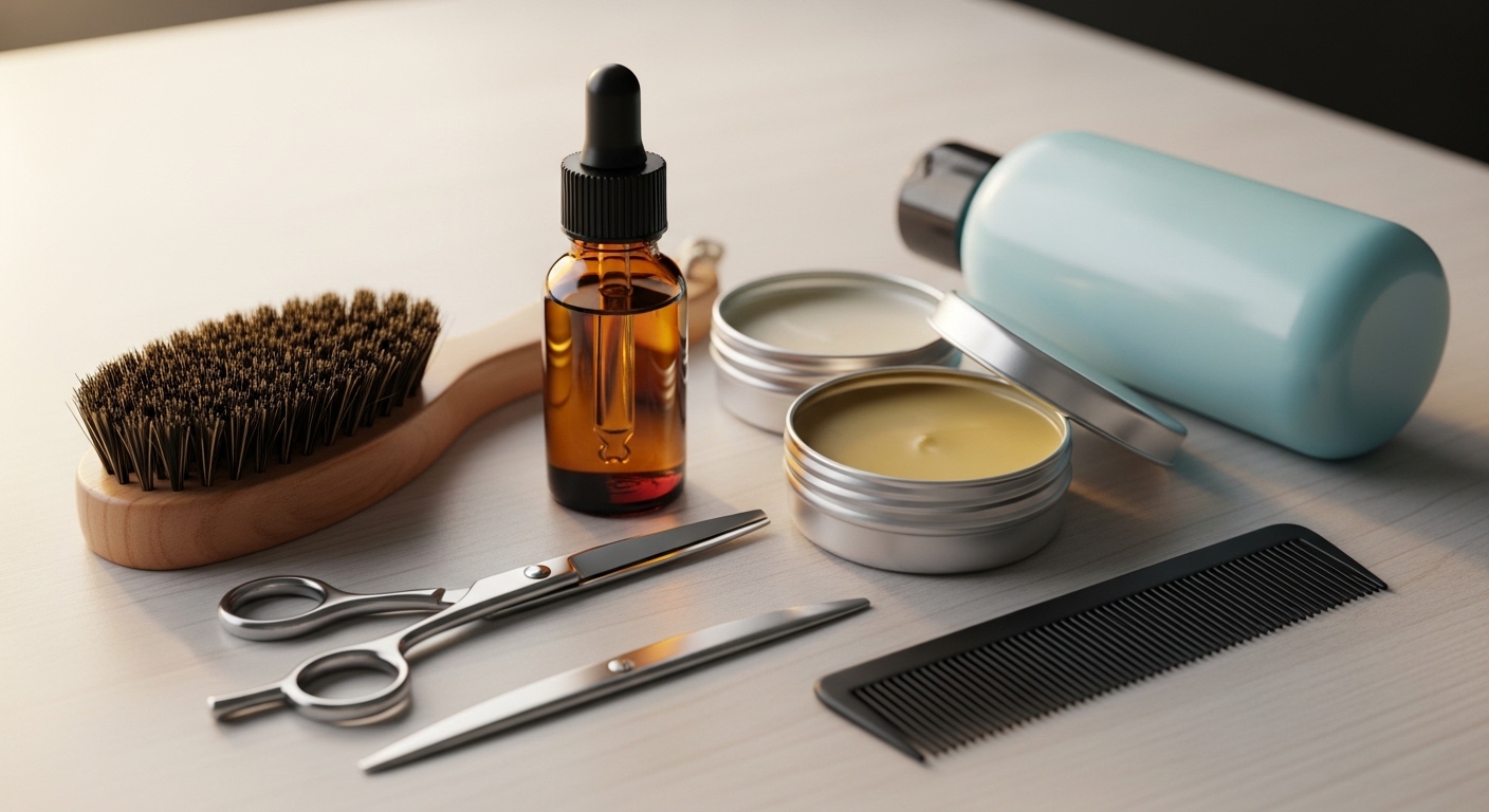 مجموعة العناية باللحية المتكاملة: كل ما تحتاجه للحية صحية ولامعة