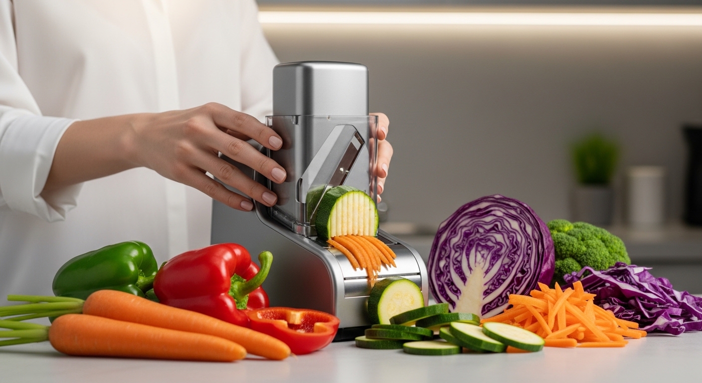 طرق مبتكرة لاستخدام قطاعة الخضروات الكهربائية لتحضير وجبات صحية ولذيذة